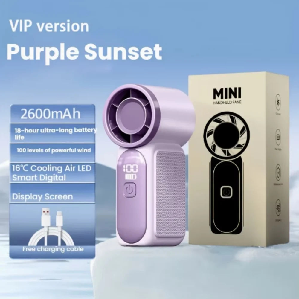 Mini Handheld Turbo Fan
